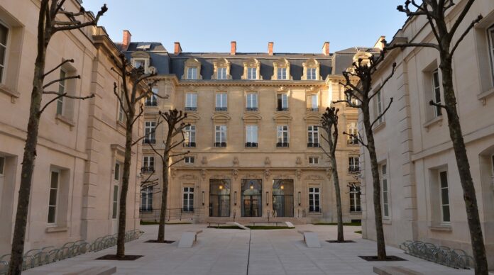 COVEA_TIVOLI Le siège du groupe Covéa, à Paris.