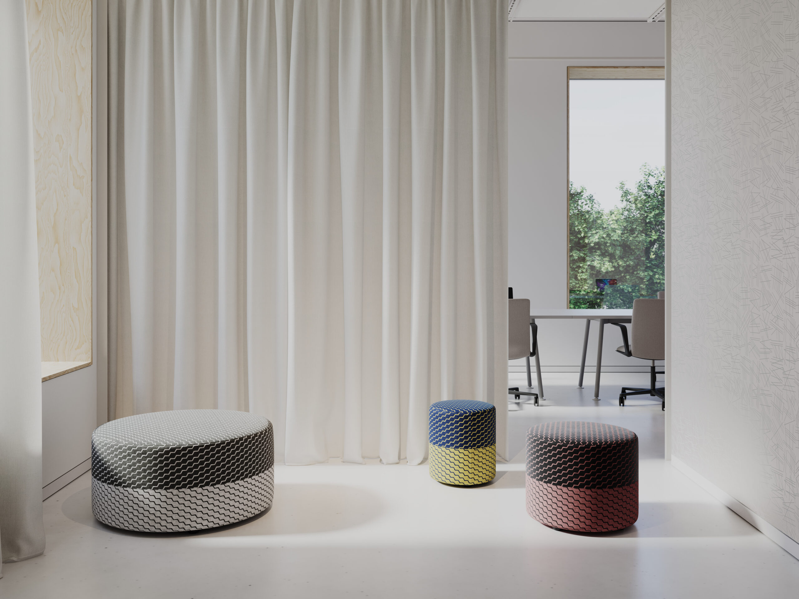 La nouvelle collection textile d'Erica Wakerly apporte une touche contemporaine
