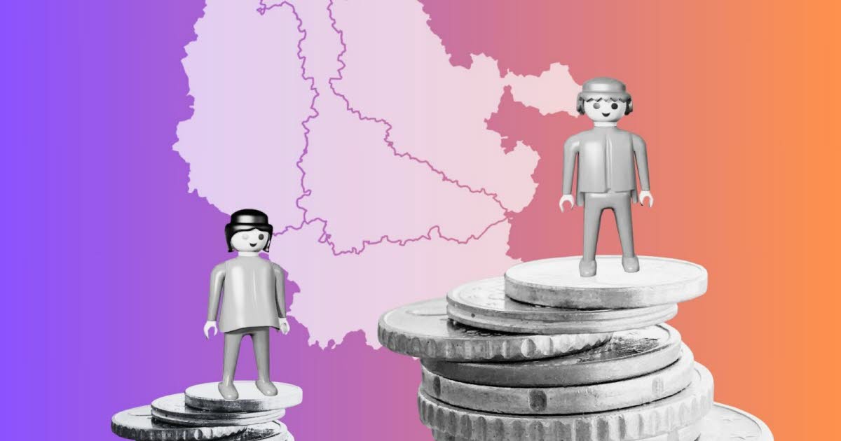 , Infographies Egalité de rémunération : où en sont les entreprises lorraines en 2023