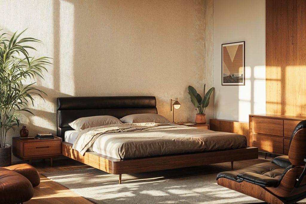 Style de chambre contemporain du milieu du siècle par DECORILLA