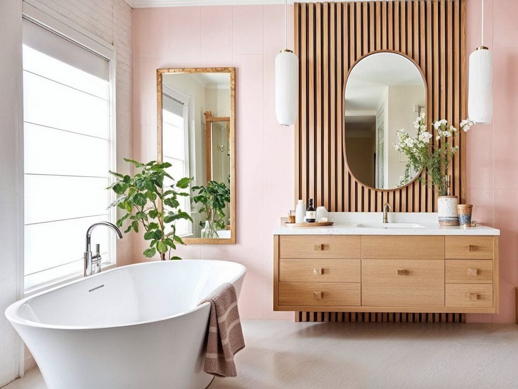 Salle de bain féminine par des services de conception de salle de bain décoroulla près de moi