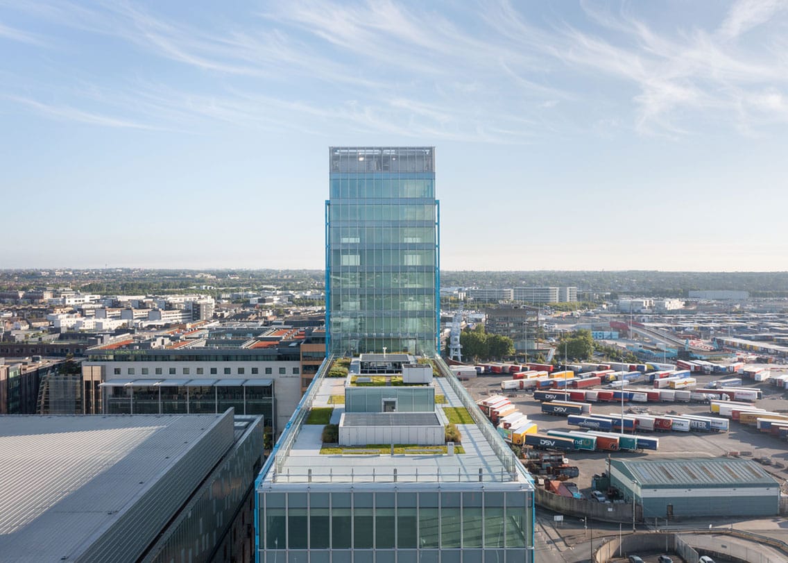 L'EXO - Dublin 1, Irlande conçu par Shay Cleary Architects | Concept de concept de bureau
