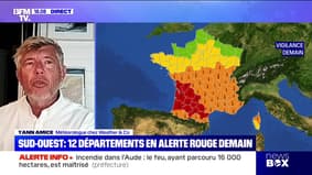 Sud-Ouest : douze d&eacute;partements en alerte rouge demain - 10/08