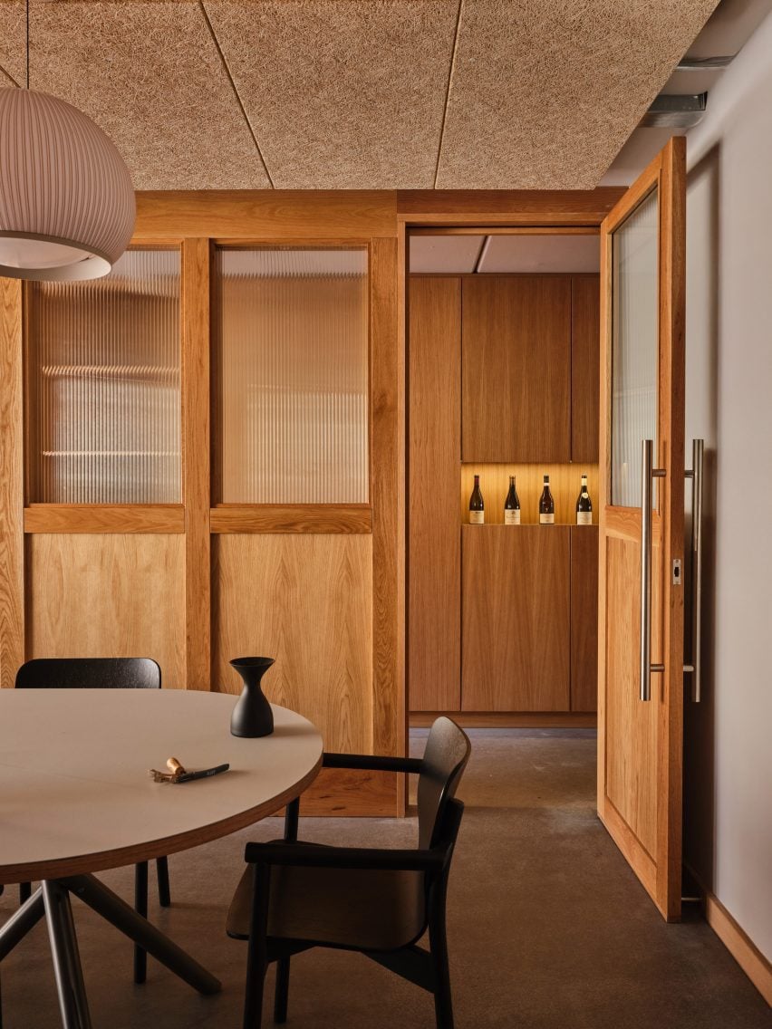 Salle de dégustation à Flint