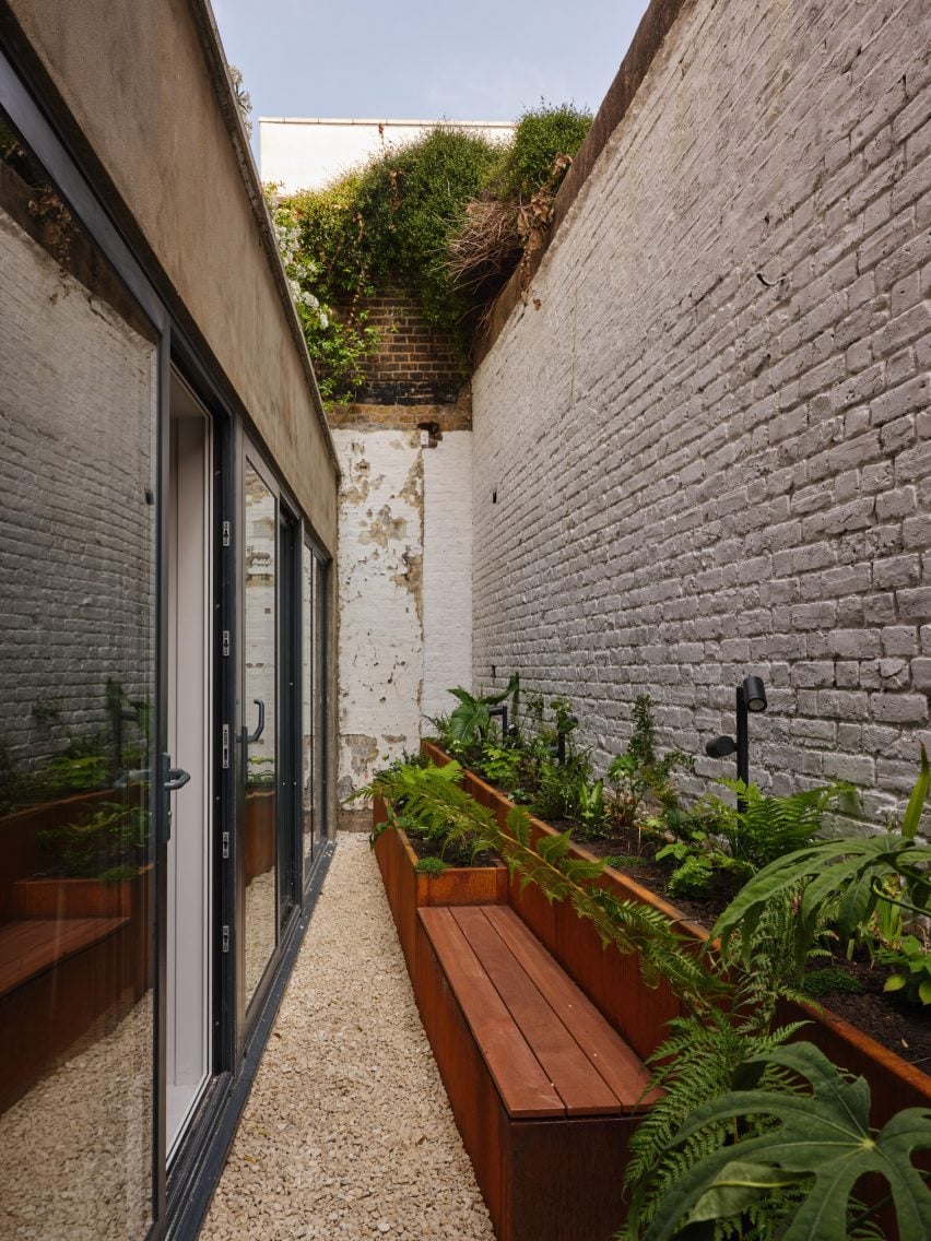 Jardin arrière redessiné