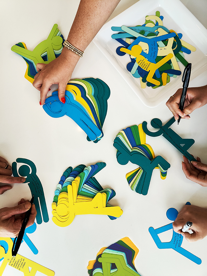 , Systèmes de sculpture d’appartenance: art participatif à la conception du lieu de travail