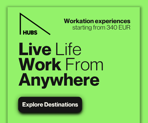 Hubs - vivre la vie, travailler de n'importe où