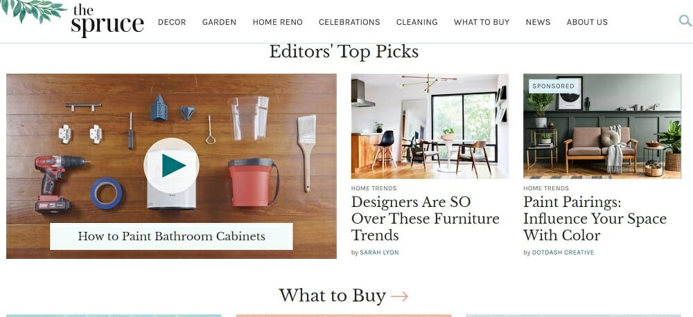 Sites de design d'intérieur - The Spruce