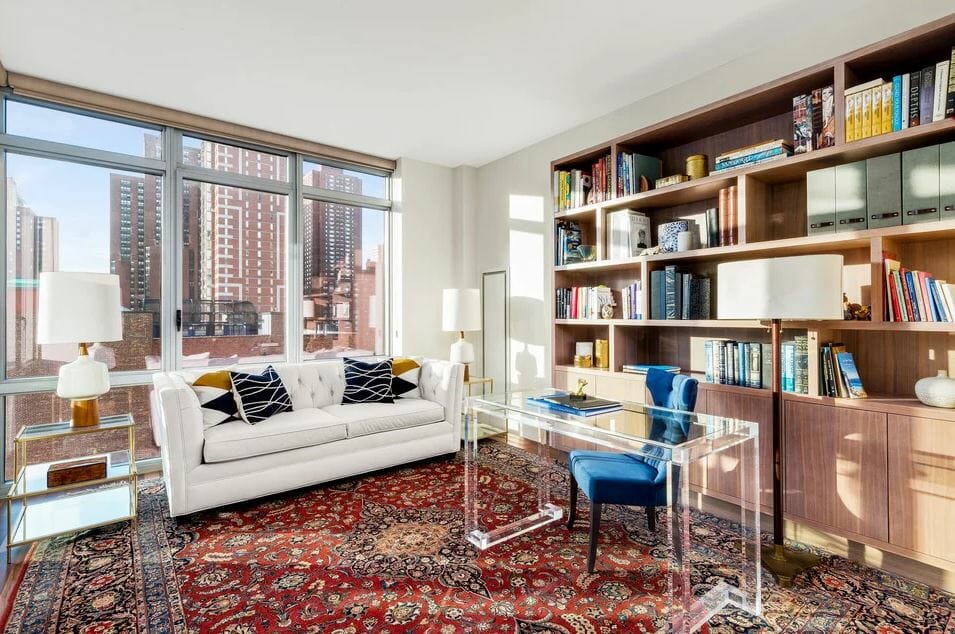 idées de design d'intérieur de bureau d'appartement